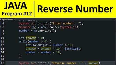 reversing a number in java|Iba pa.